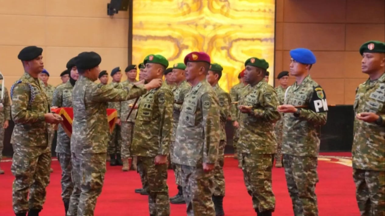 TNI Chief Reshuffles Key Positions, from Regional Commands to District Commands