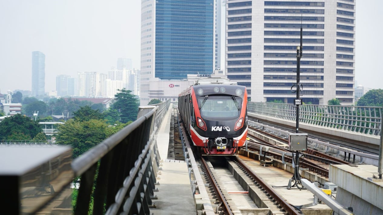 Viral LRT Breakdown on Rasuna Said: KAI's Explanation