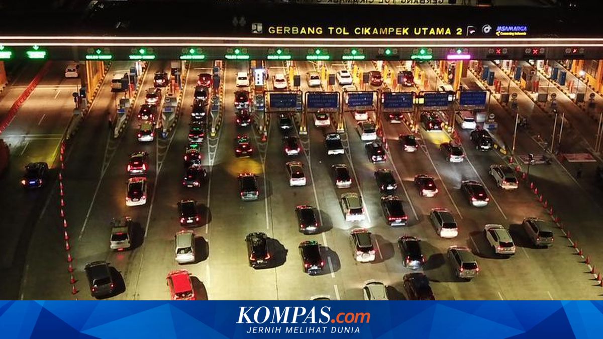 Post-Eid Return Traffic Surges: 315,000 Vehicles Enter Jakarta via Cikampek