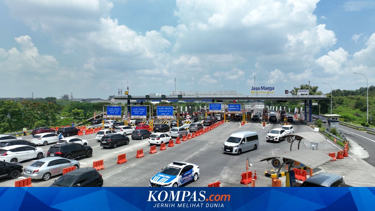 Surabaya-Jakarta Toll Fees During Lebaran Return Flow Nearly Rp 1 Million