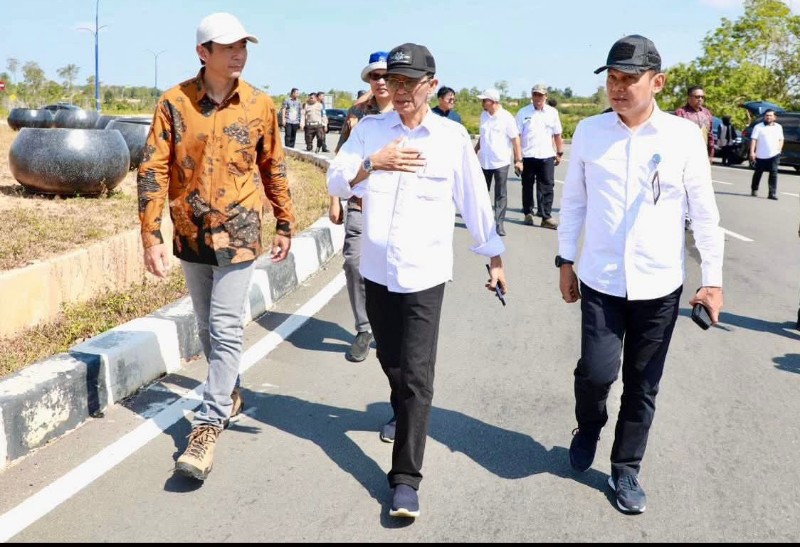 Post-Eid Holiday, Batam Mayor Inspects Park Projects and Road Infrastructure