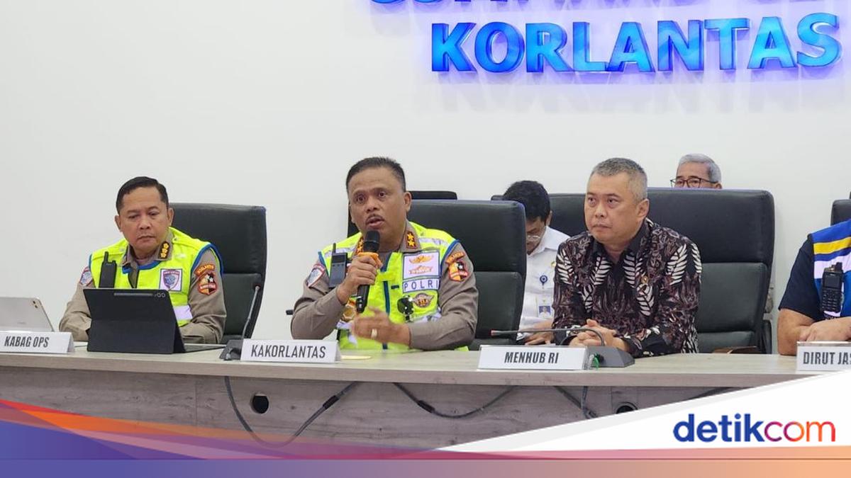 Korlantas Polri Implements One-Way System from Brebes to Cikatama This Morning to Ease Return Traffic