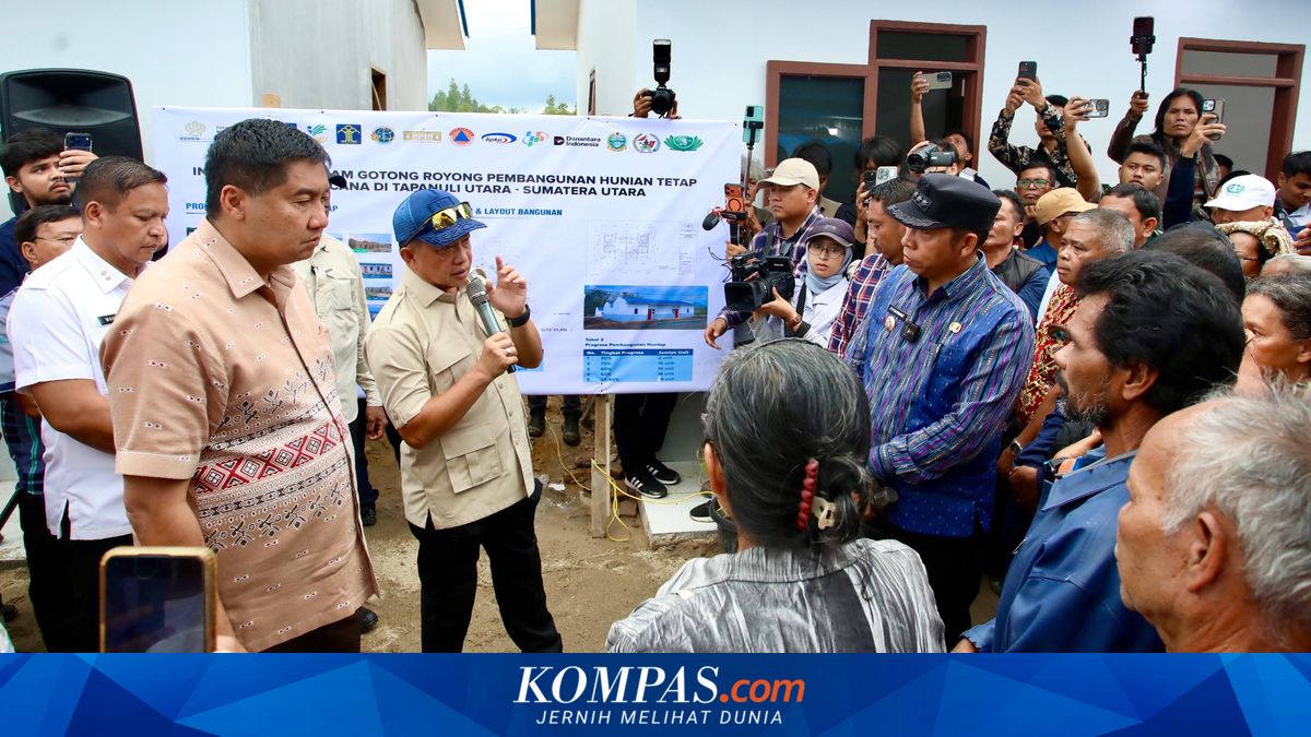 Government Accelerates Construction of Permanent Housing for Disaster-Affected Communities in Sumatra