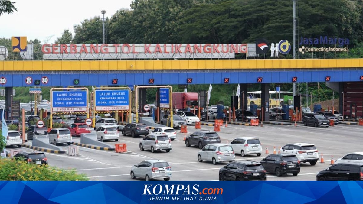 Eid Return Traffic Still Ongoing, 42 Percent of Vehicles Yet to Enter Jakarta