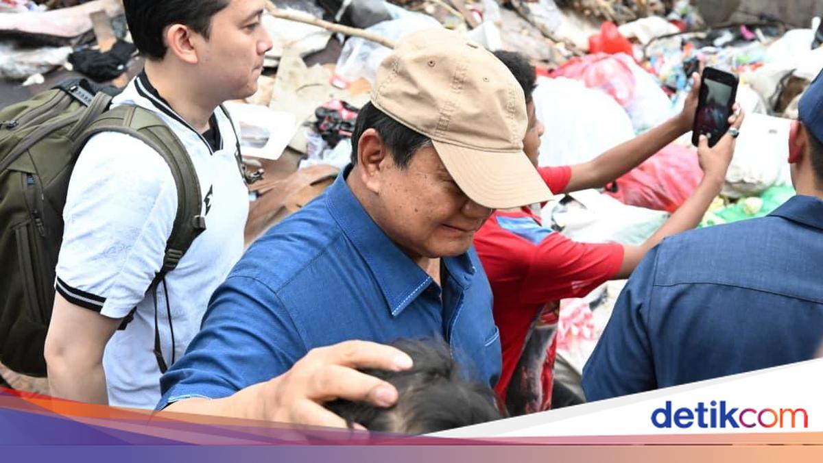 Prabowo Fails to Disguise Himself During Surprise Visit to Senen