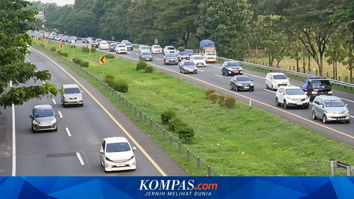One-Way Return Flow Extended to KM 263, Cikampek Utama Toll Gate Adds 26 Lanes