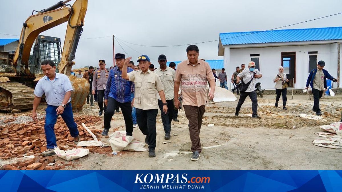 Permanent Housing in North Tapanuli to be Built in Phases, Completed by June Next Year