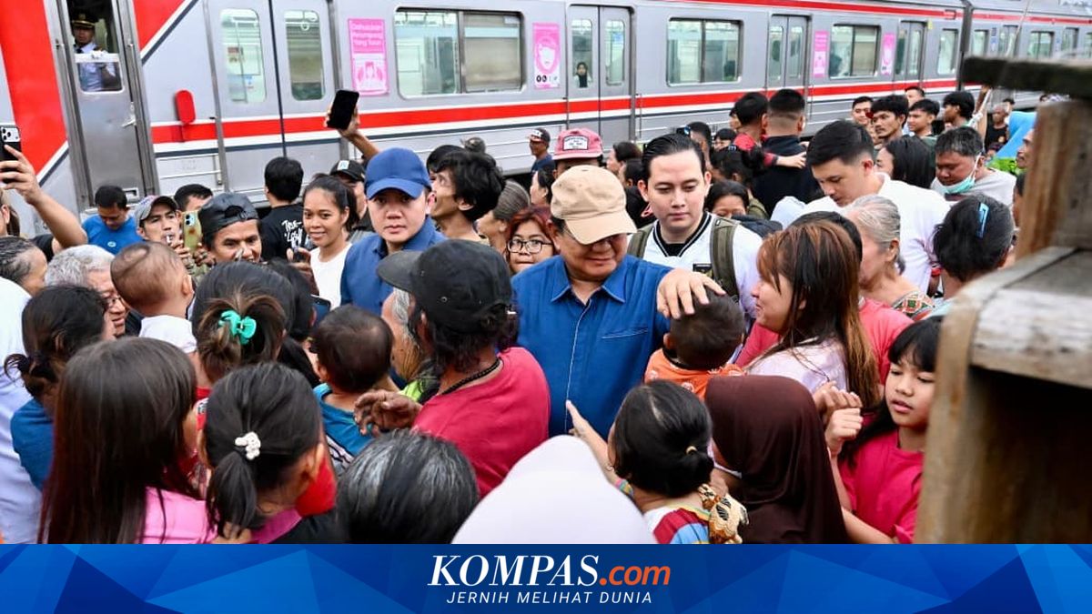 Story of Cono, a Casual Labourer on the Senen Railway Embankment Promised a Flats by Prabowo