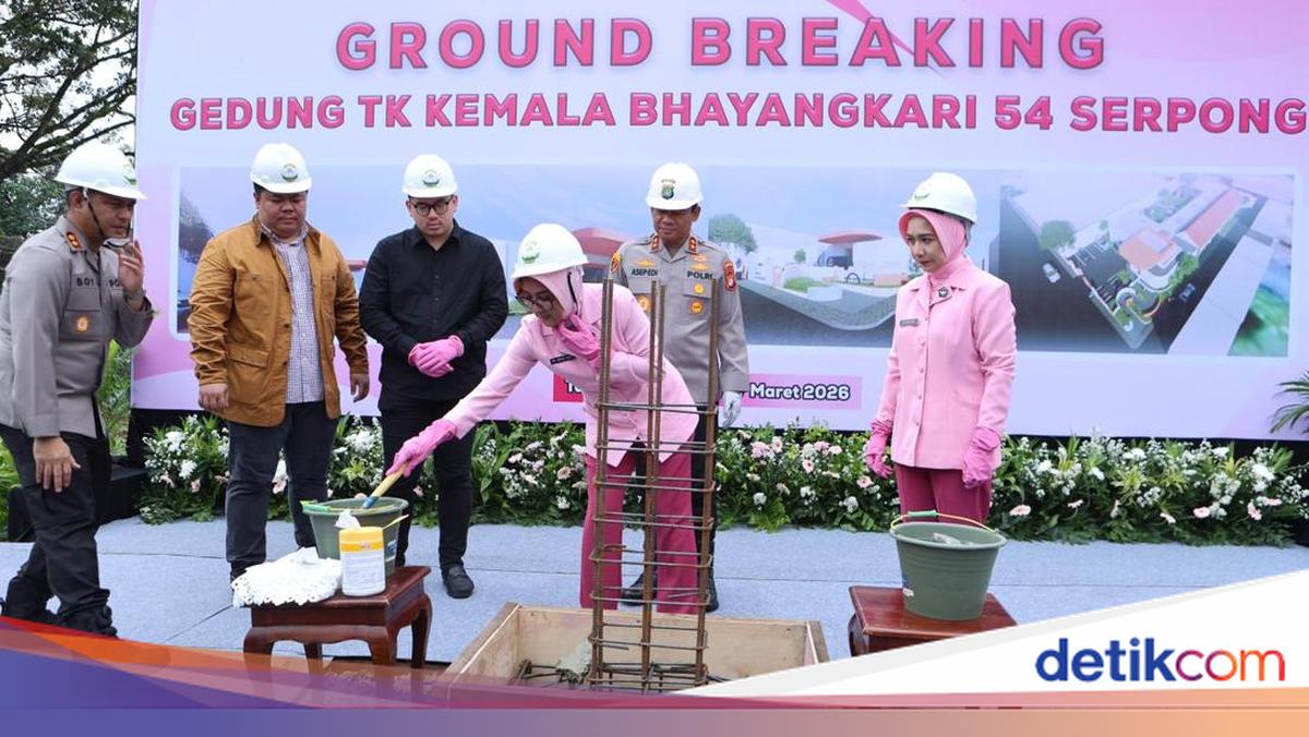 Supporting Children's Education, Polda Metro Builds TK Kemala Bhayangkari 54 Serpong