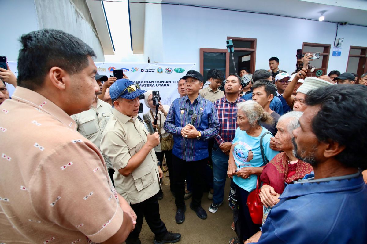Government speeds up permanent housing for Sumatra disaster victims