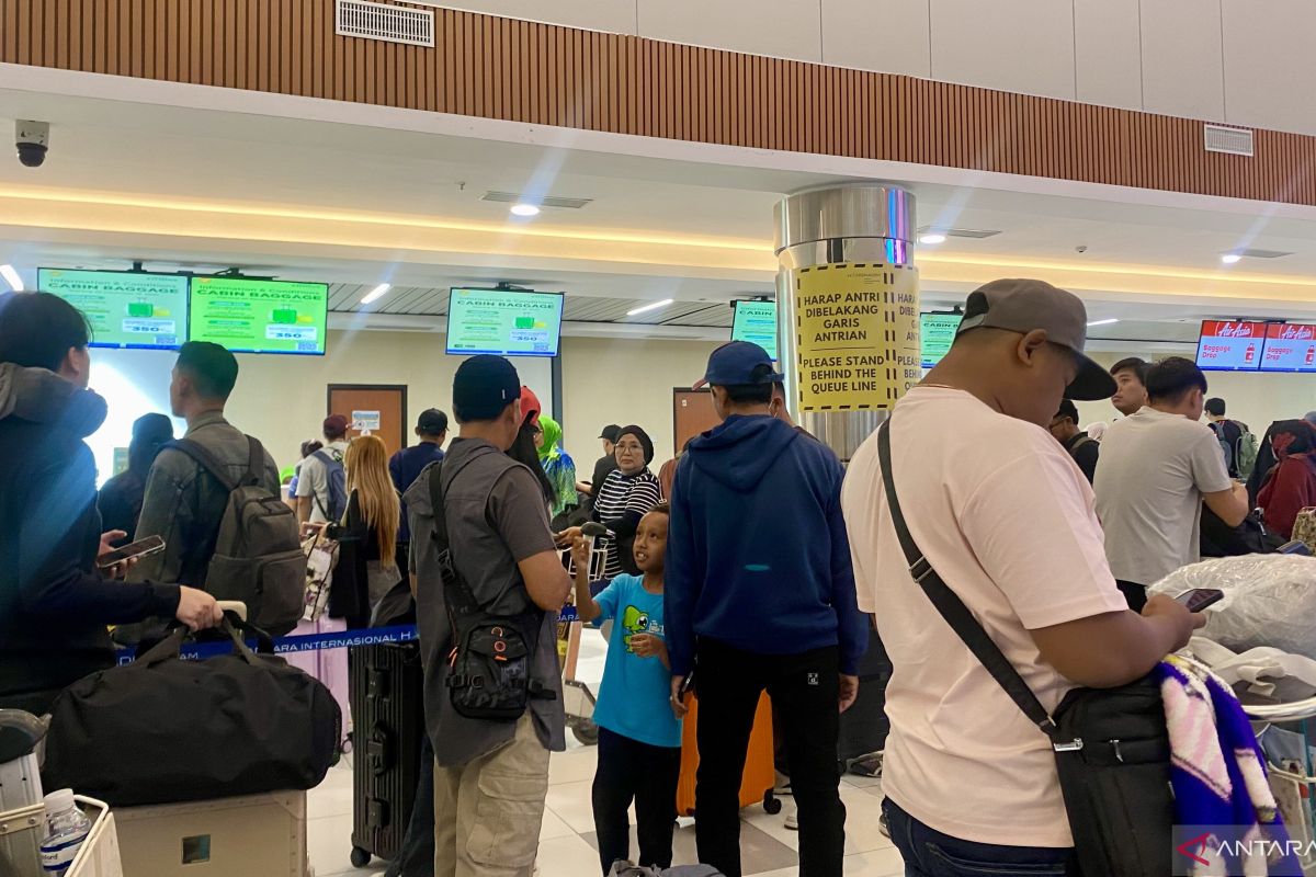 Batam Airport: Peak Return Flow on Saturday (28/3) with 18,000 Passengers