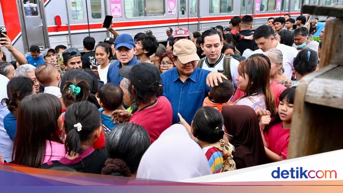 Residents Along Senen Railway Tracks Reveal Moment Prabowo Offers Relocation to Flats
