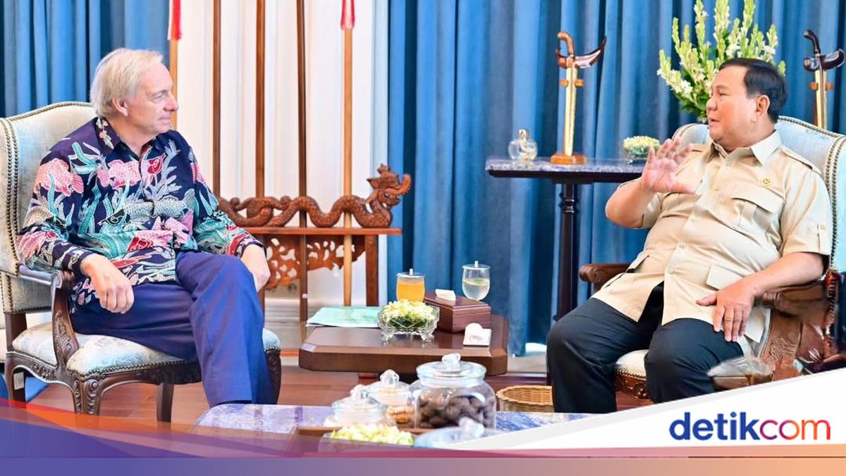 Prabowo Receives Ray Dalio at the Palace as Danantara Advisor