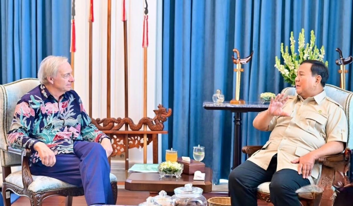 Prabowo Meets Ray Dalio at Palace to Discuss Strengthening Danantara