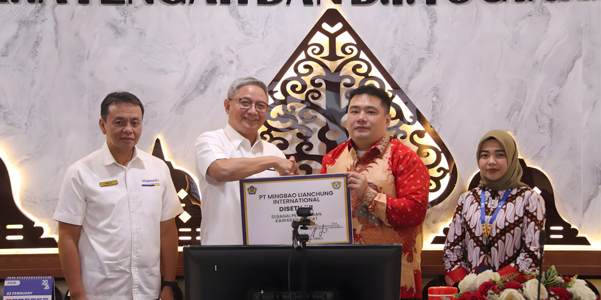 Customs Facilitates Bonded Industrial Zone for Footwear in Semarang, PT Mingbao ...