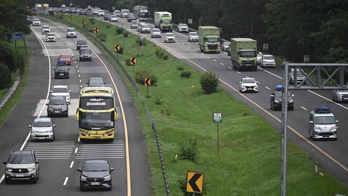 Cipali Toll Road Gradually Clears After Implementation of One-Way Return Flow