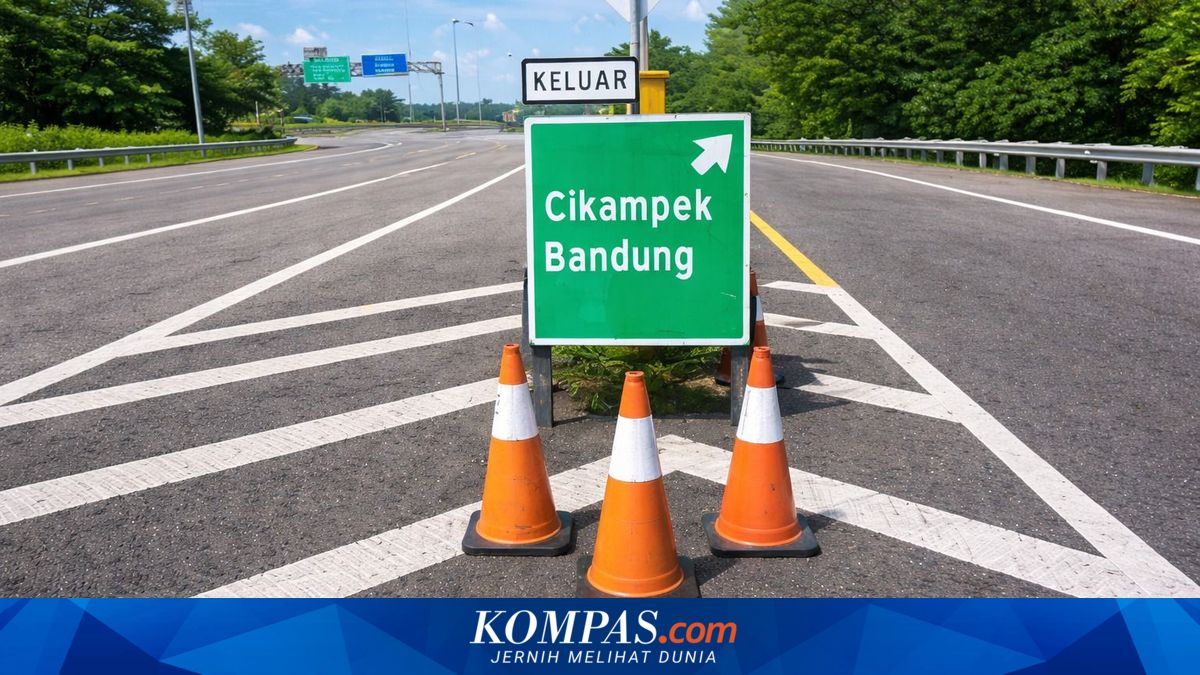 One-Way System in Place: Bandung-Bound Toll Users Urged to Exit at KM 72