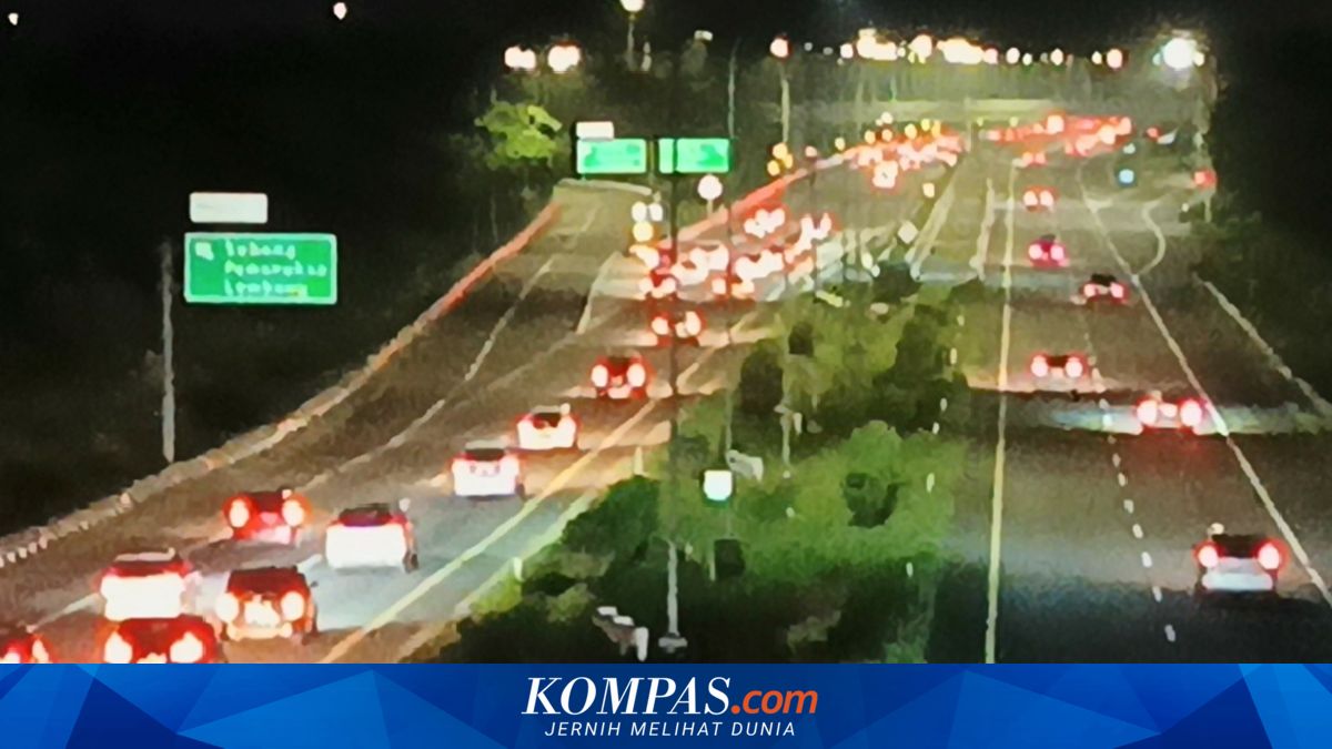 Lebaran Return Traffic: Cipali Toll Road Congestion Reaches 2,800 Vehicles per Hour