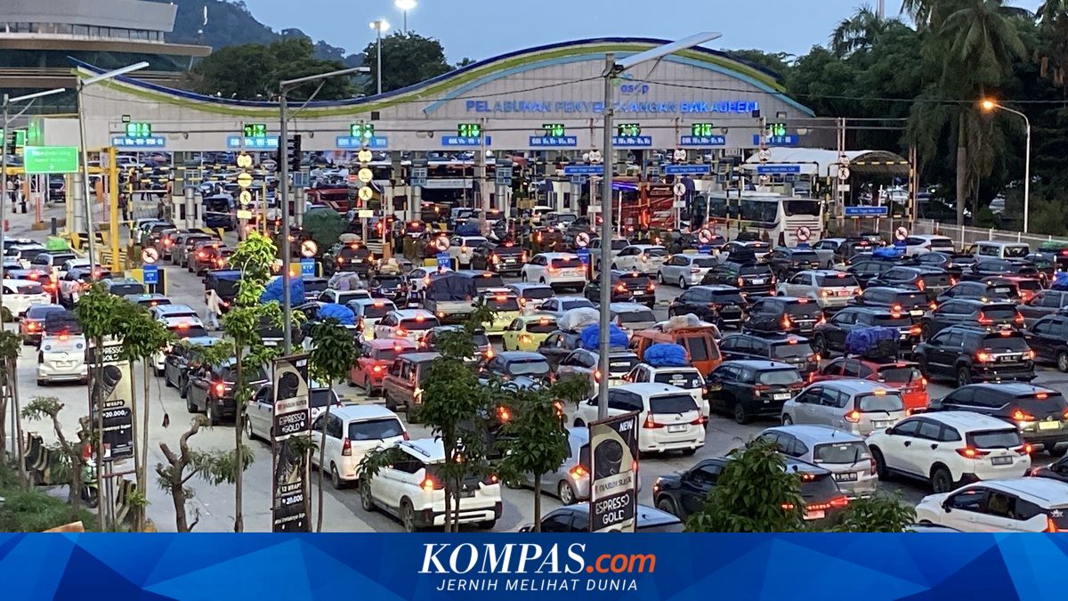 Lebaran Return Flow: Merak-Bakauheni Crossing Expected to Peak on 28–29 March