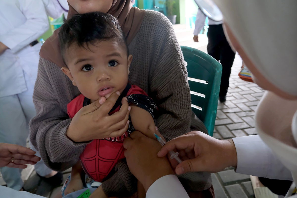 Lestari Moerdijat Reminds of the Importance of Complete Basic Immunisation for Children