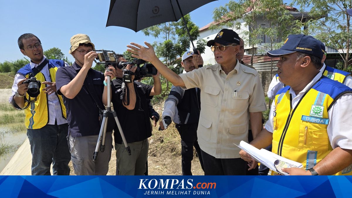 Learning from Aceh, Minister of Public Works Tackles Brebes Floods Starting from the Babakan River Estuary