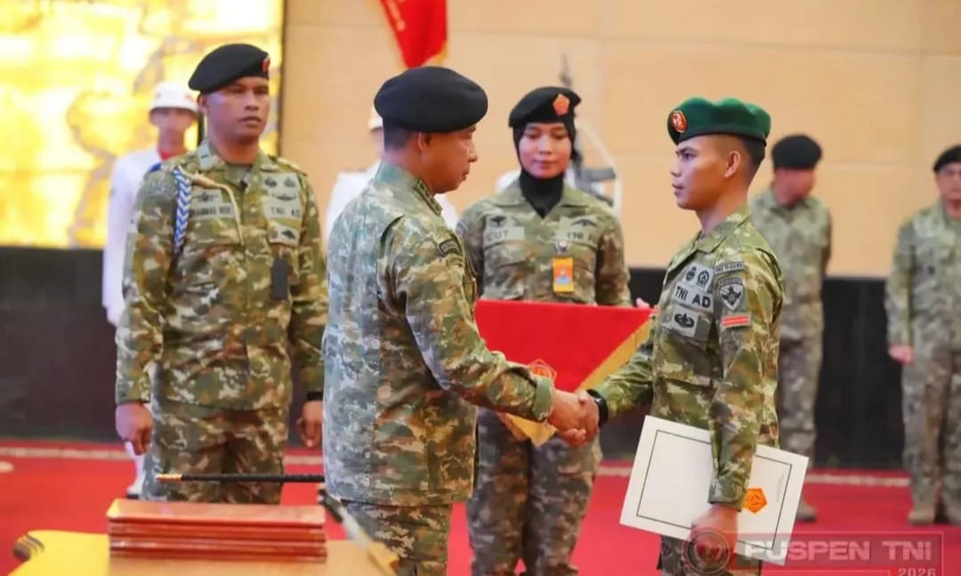 Libya International MHQ Champion, Private Nawawi Receives Extraordinary Promotion from TNI Commander