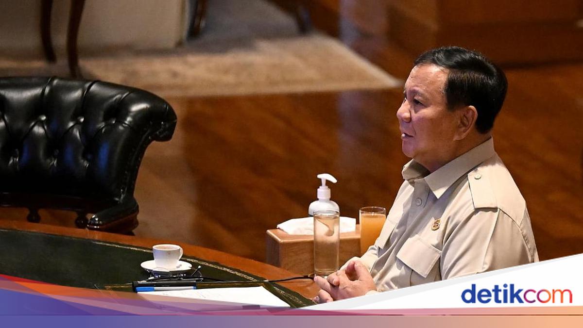 Prabowo Leads Virtual Limited Meeting, Discusses New Preparations for Energy-Economic Policies