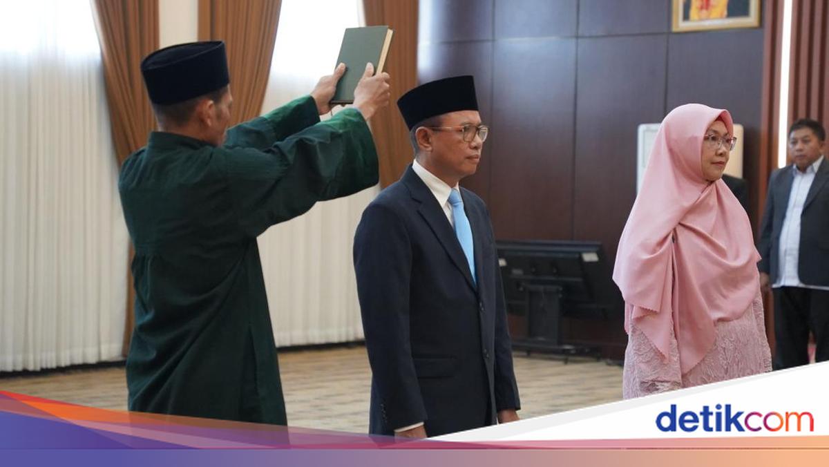 Unram Rector Inaugurates Two Deputy Rectors, Stresses Integrity in Budget Management