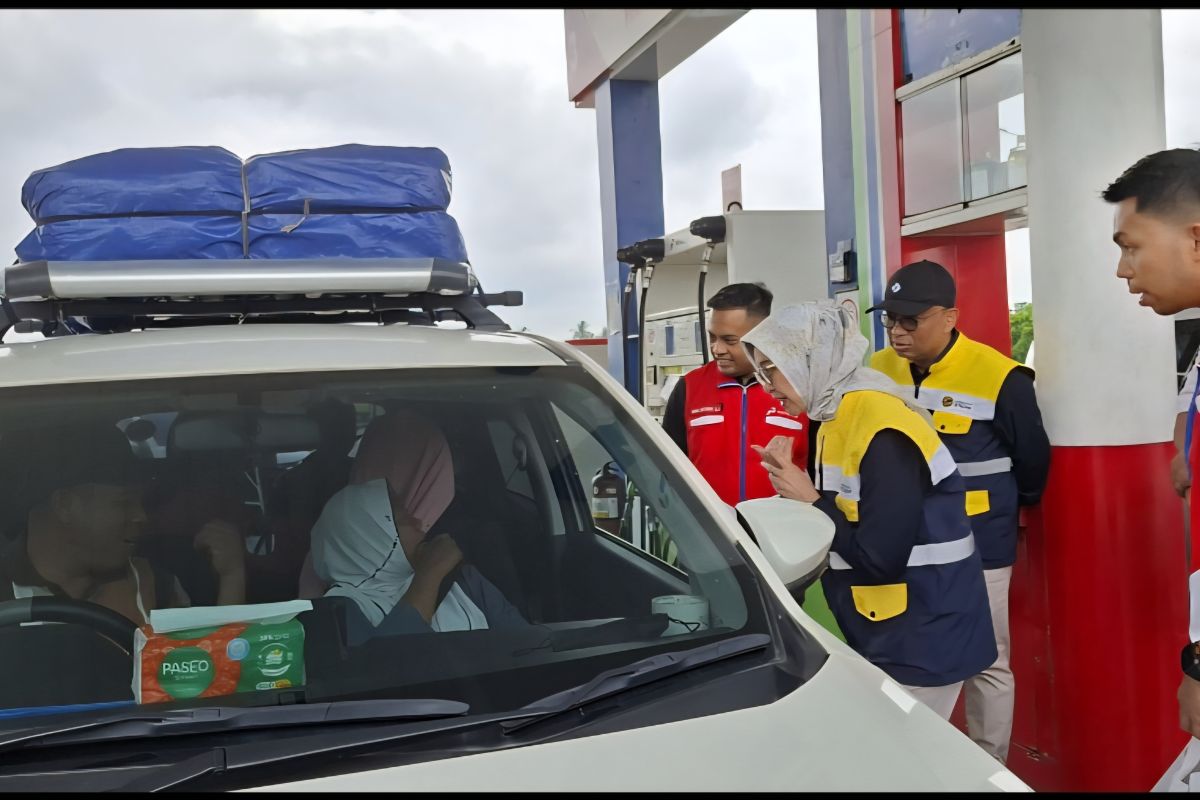 Ministry of Energy and Mineral Resources Ensures Sufficient Fuel and LPG Stocks Along Lebaran Return Routes in Lampung