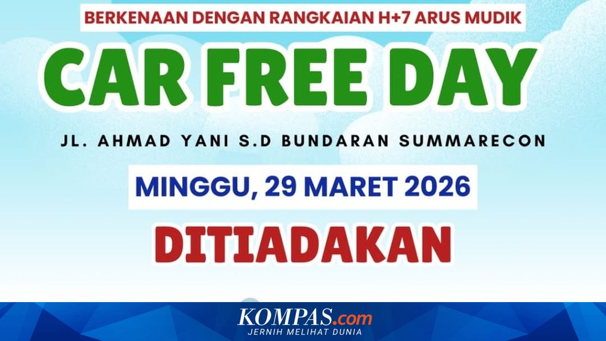 CFD Bekasi Information Today: Still Not Open