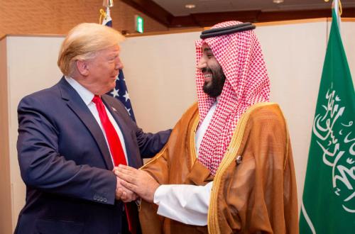 Trump Calls MBS a Bootlicker at Saudi Investors Forum