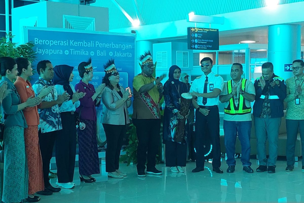 Garuda Indonesia Reopens Timika-Denpasar Flight Route
