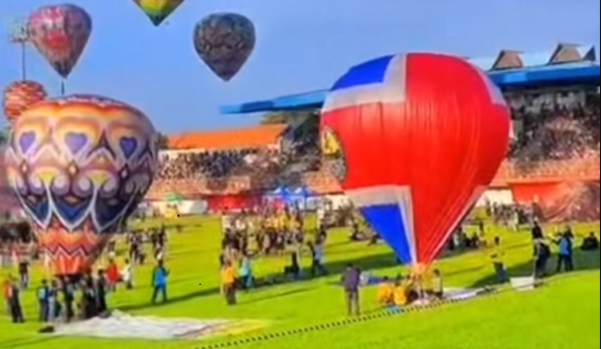 22 Hot Air Balloons from Pekalongan Released Illegally