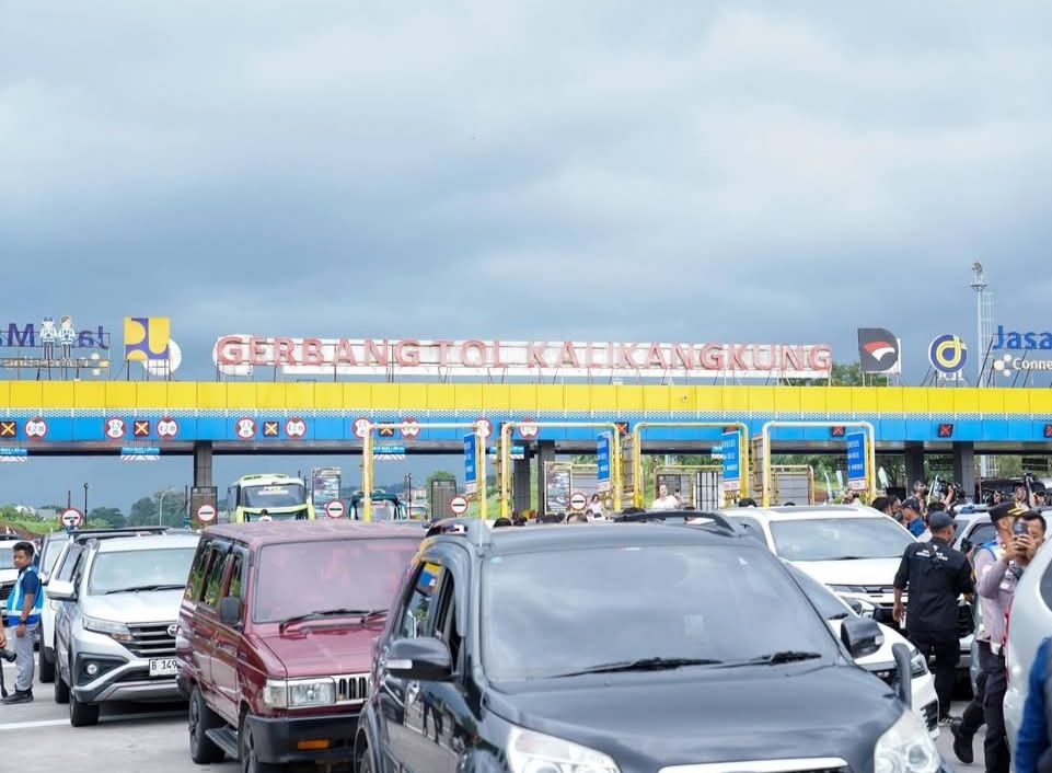 Shrouded by Bad Weather, 450,000 Return Vehicles Estimated to Leave Central Java on Sunday, 29 March 2026