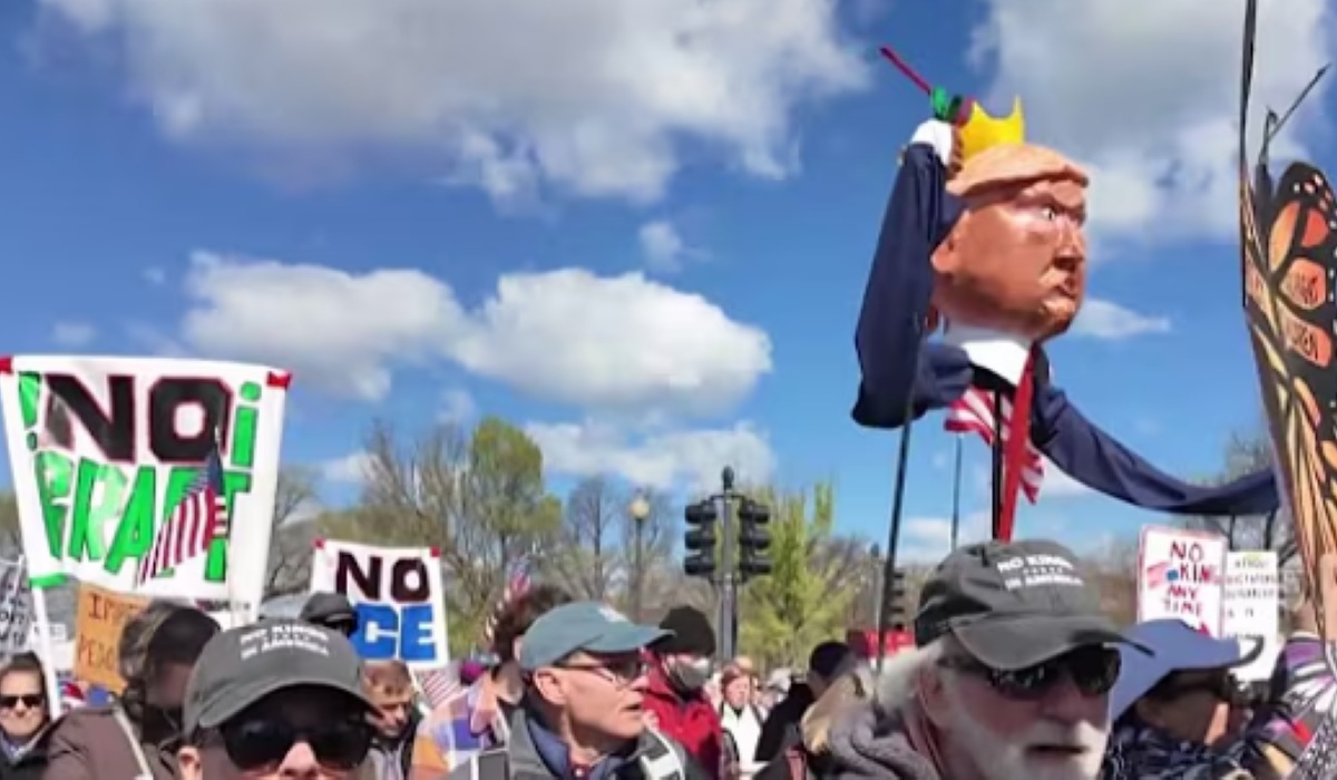 No Kings Protests Spread, US Residents Reject Trump Policies