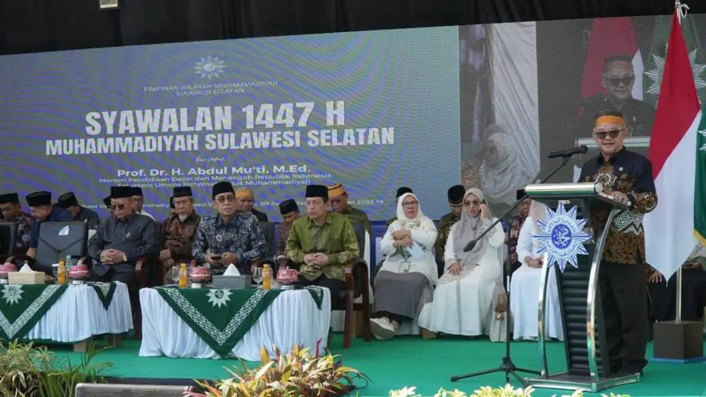 Muhammadiyah South Sulawesi Syawalan Event: Minister Calls for Three Keys to Unity Amid Differences