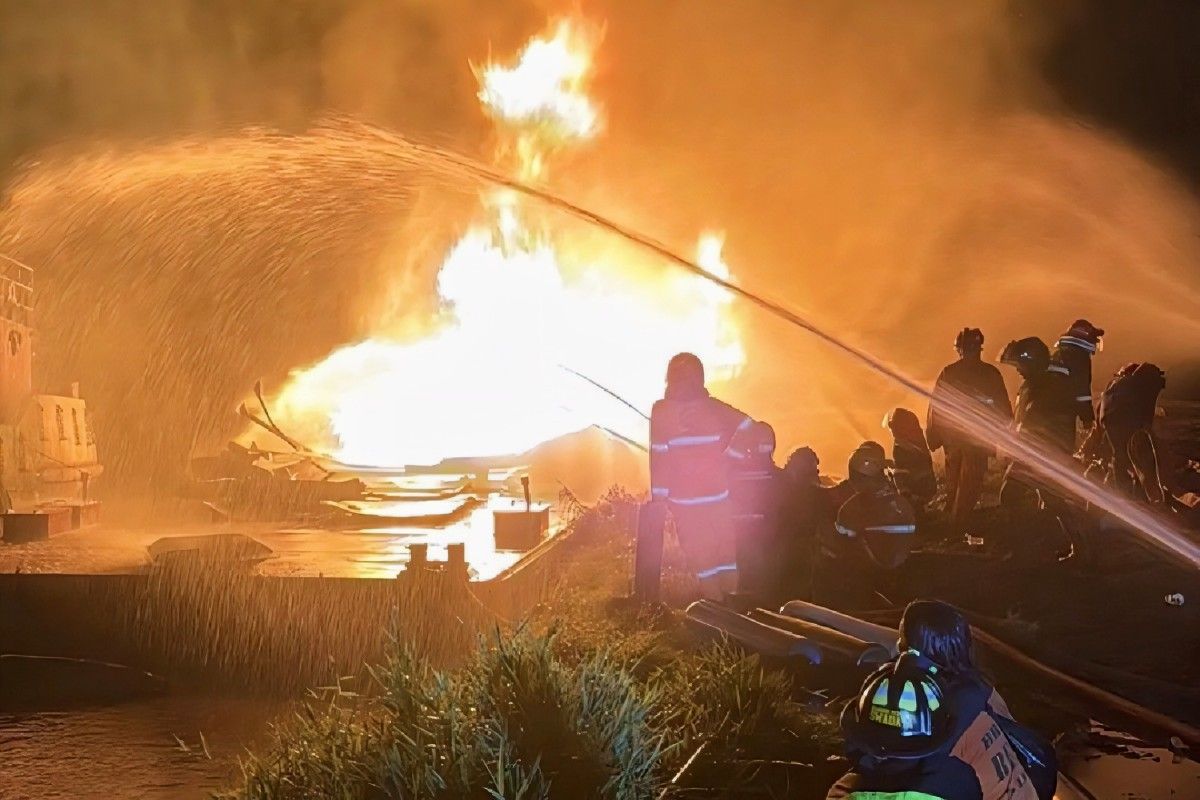 KSOP Sampit reveals cause of ship fire still under investigation