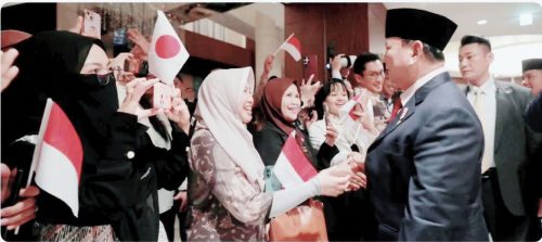 President Prabowo Departs for Japan, Warmly Welcomed by Diaspora in Tokyo - Sorot News