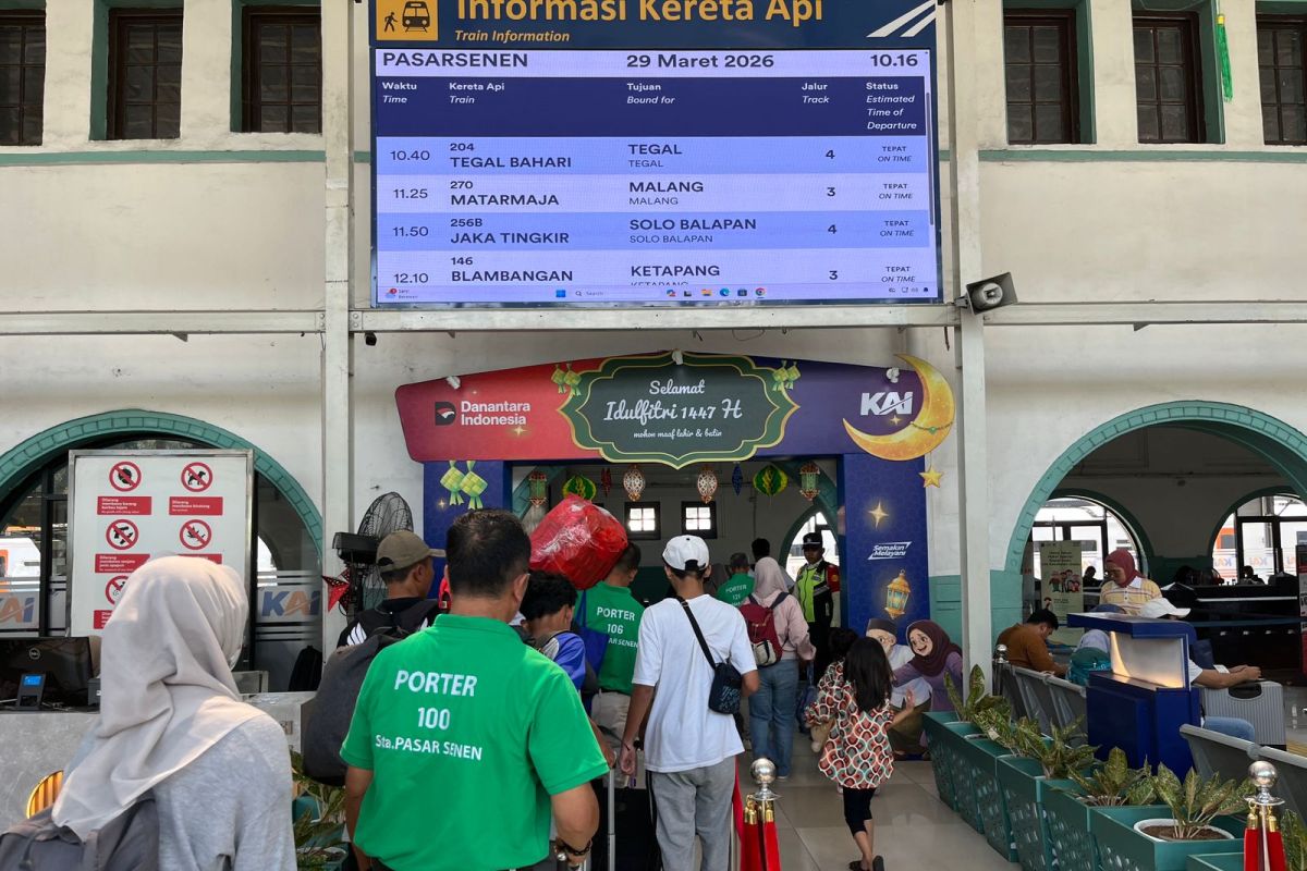 KAI Jakarta: Lebaran 2026 Transport Passengers Rise by Four Percent