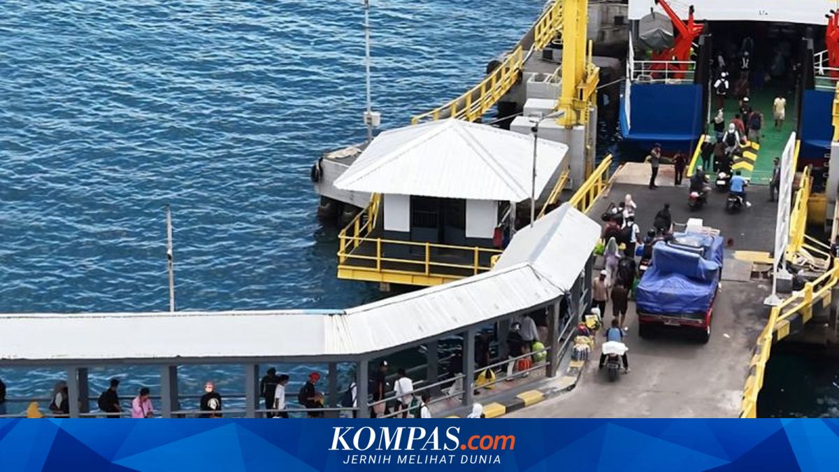 ASDP: 79 Percent of Sumatra-Java Holiday Travellers Have Returned