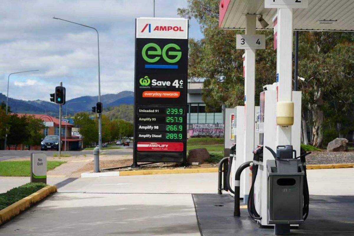 Australia cuts fuel sales tax by half for three months