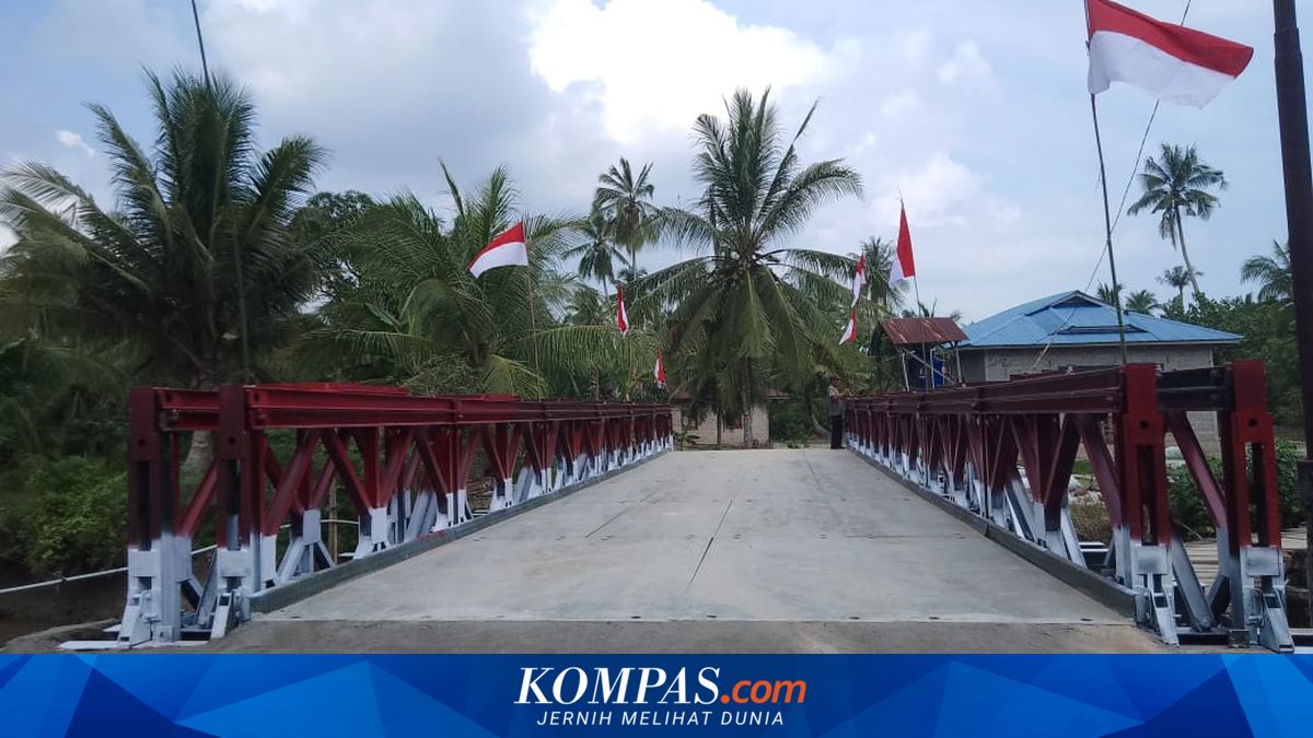 Indonesian Army Completes Modular Bridge Construction, Opening Access to Two Villages in North Sumatra