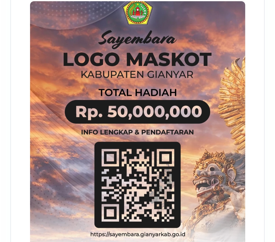 Gianyar Regency Launches Design Competition for 'PADMAKARA' Mascot Logo