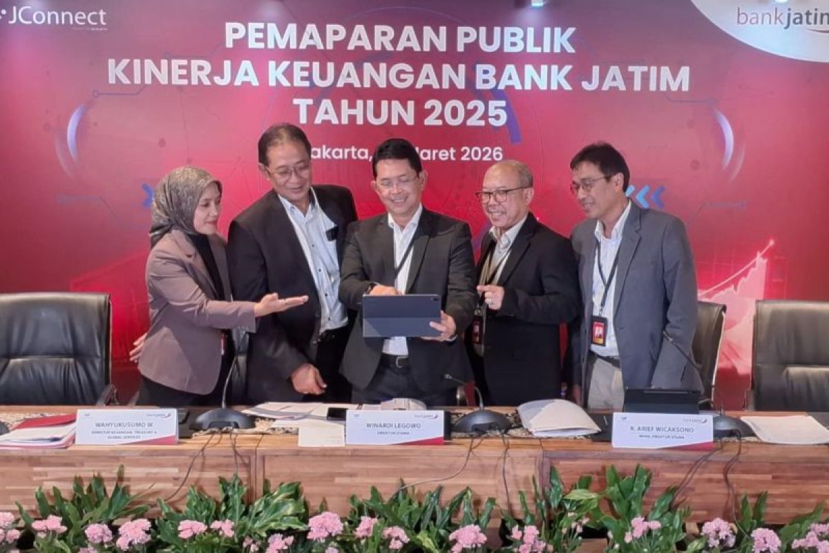 Bank Jatim Records Net Profit of Rp1.54 Trillion in 2025