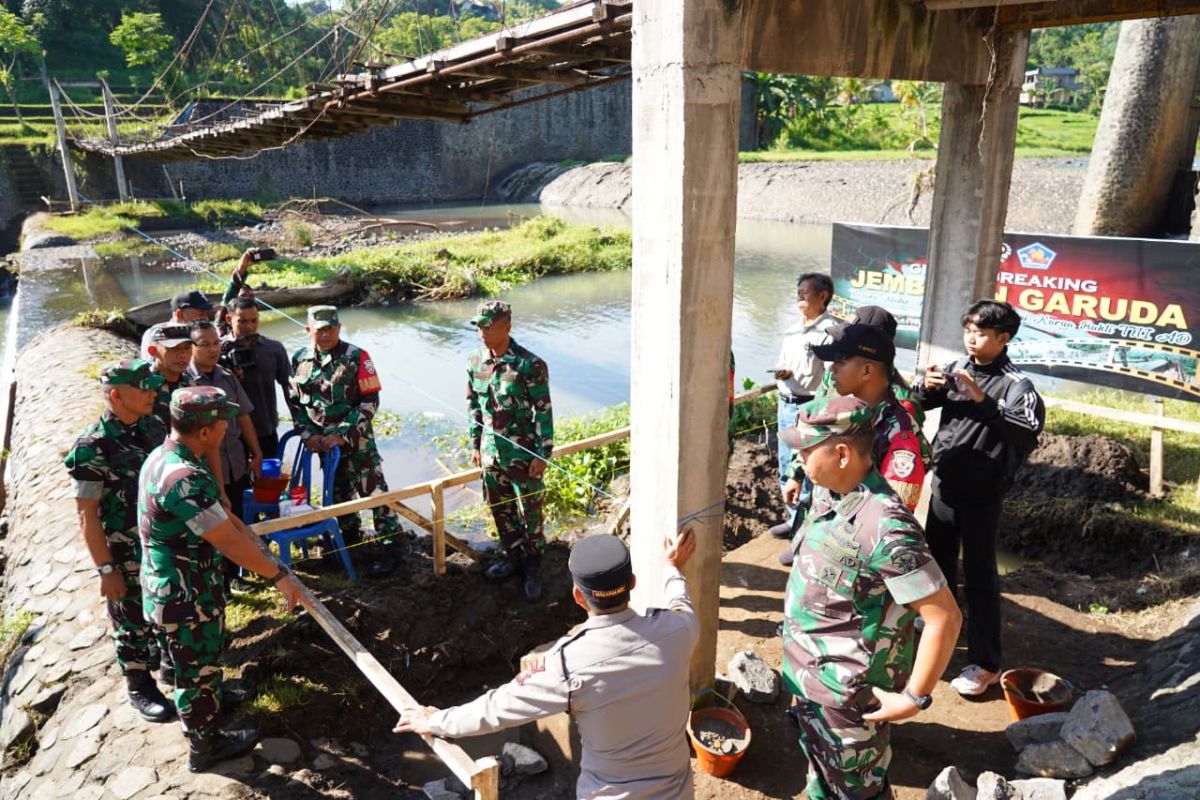 Kodam Udayana Begins Construction of 24 Garuda Bridges Starting in Buleleng