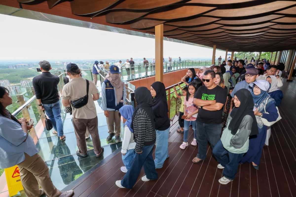 352,102 people visit IKN during Eid al-Fitr holiday