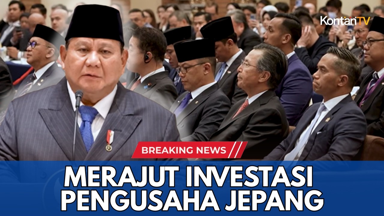 BREAKING NEWS! President Prabowo Subianto Attends Indonesia-Japan Business Forum