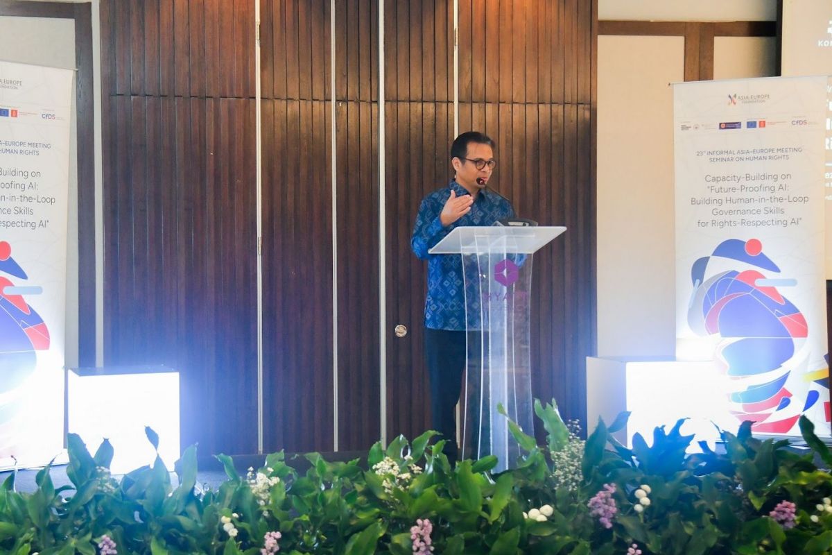 Deputy Minister of Communication and Digital Emphasises Human Control as Standard for AI Governance