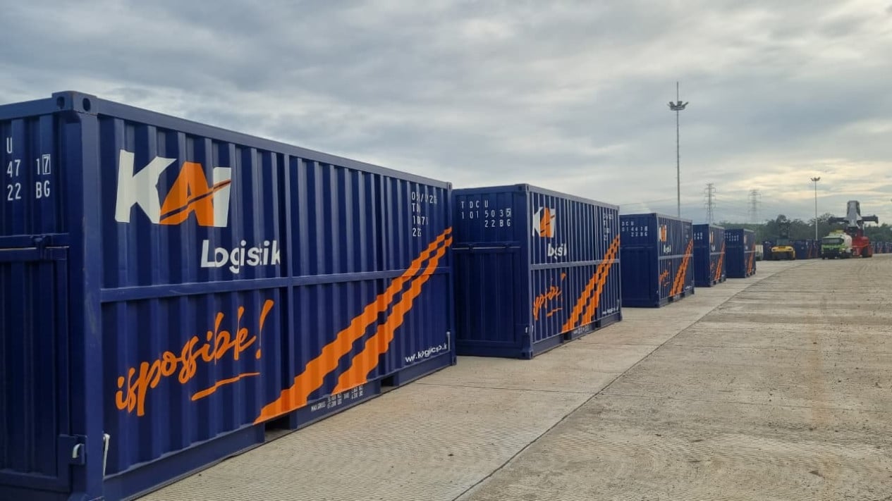 To Strengthen National Energy Distribution Acceleration, KAI Logistik Operates Container Yard 2 Merapi