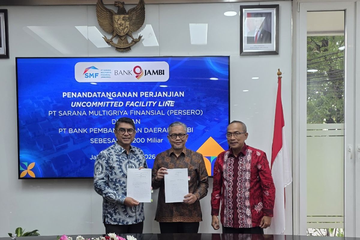 Bank Jambi and SMF forge Rp200 billion housing finance partnership
